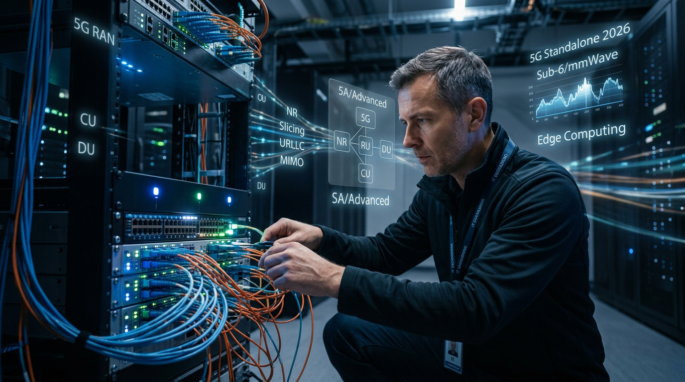 5G Standalone e 5G Advanced em 2026: o que o profissional de TI precisa dominar  | EuNerd