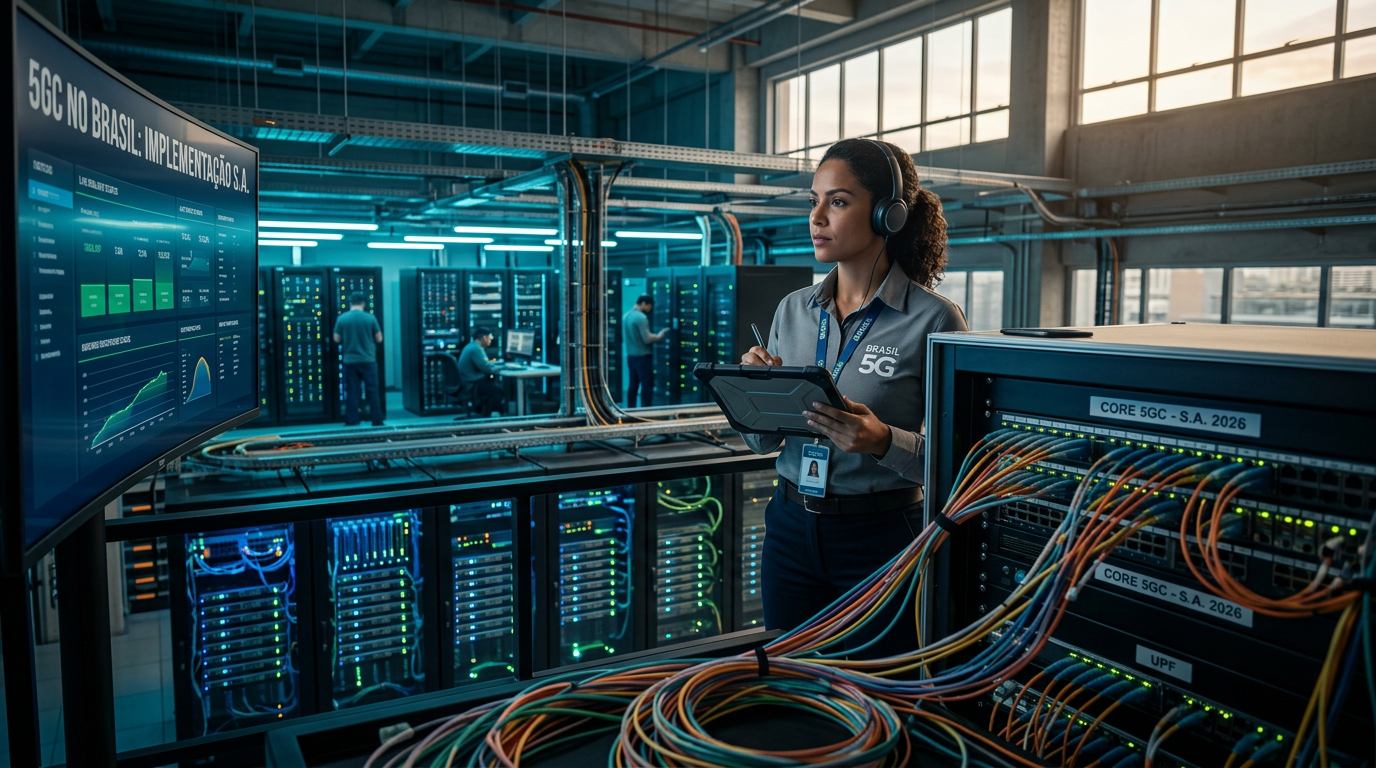 5G Standalone no Brasil: Como Implementar Core 5GC em Produção em 2026 | EuNerd