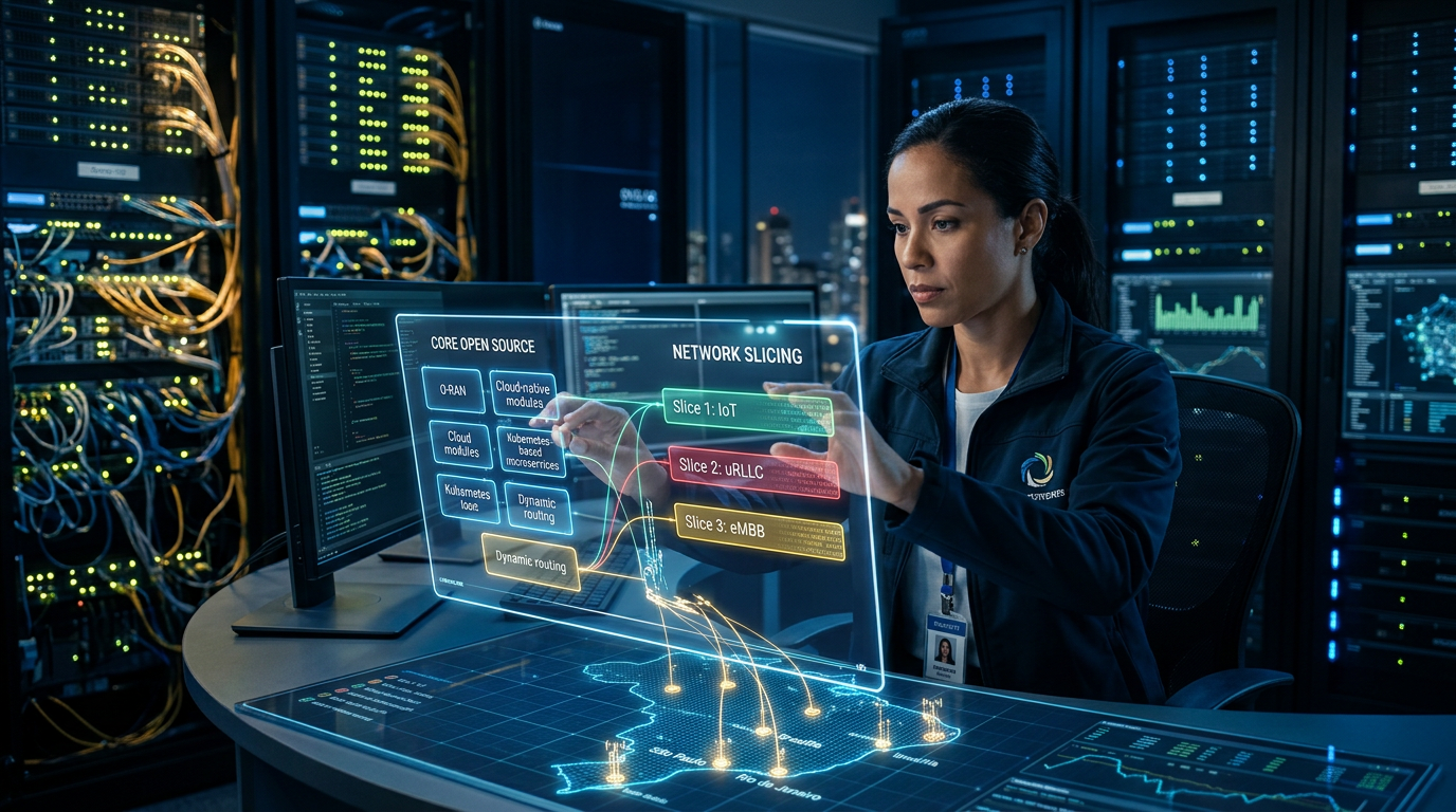 5G Standalone no Brasil em 2026: Como Implementar Core Open Source e Network Sli | EuNerd