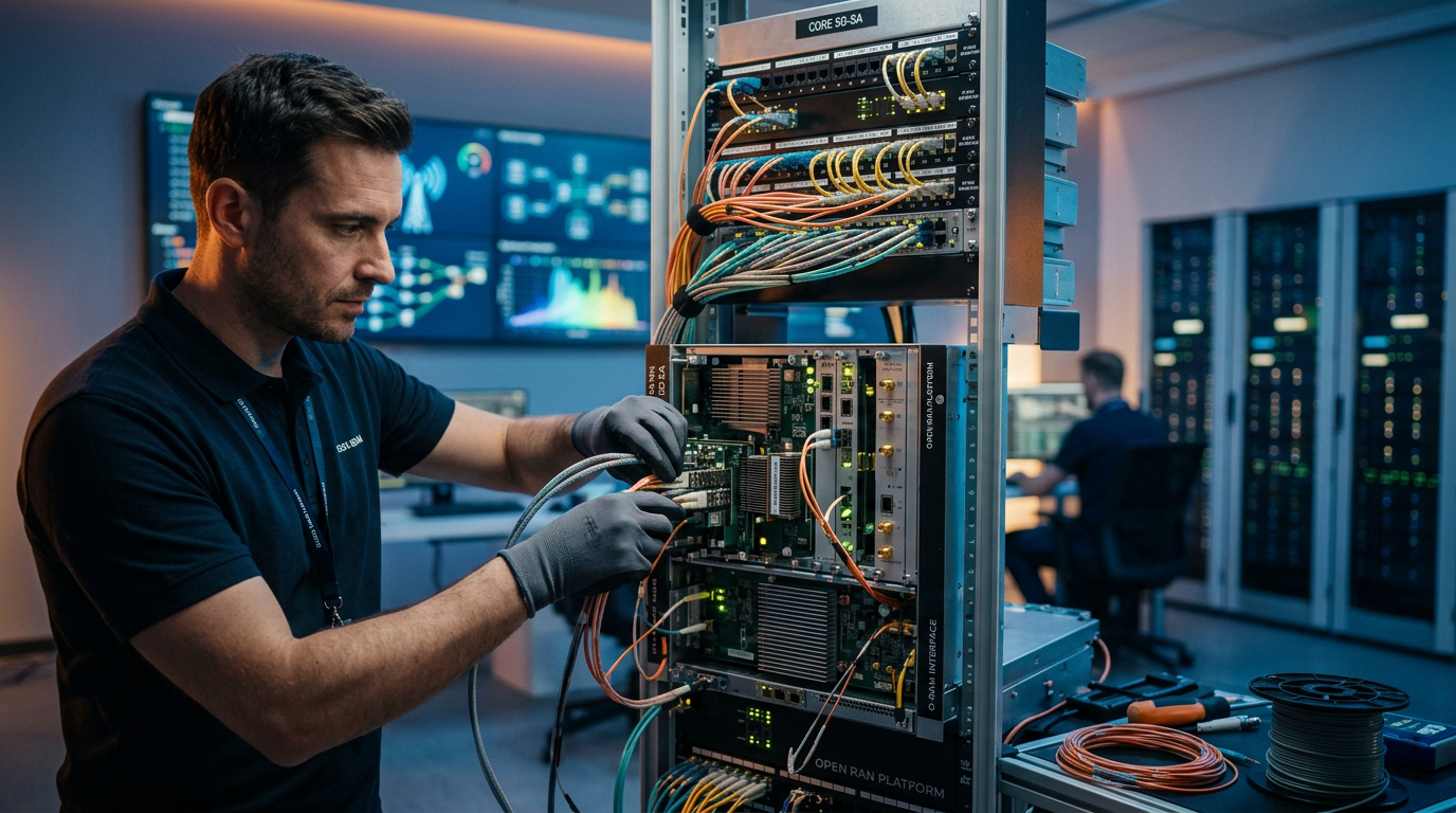 Como Implementar 5G Standalone (SA) com Open RAN em 2026: Guia Prático para TI | EuNerd