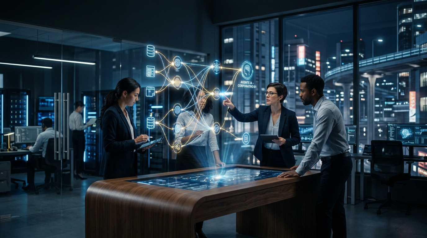 Como Implementar Agentes de IA Corporativos com LLMs em 2026 (Guia Prático para Produção) | EuNerd