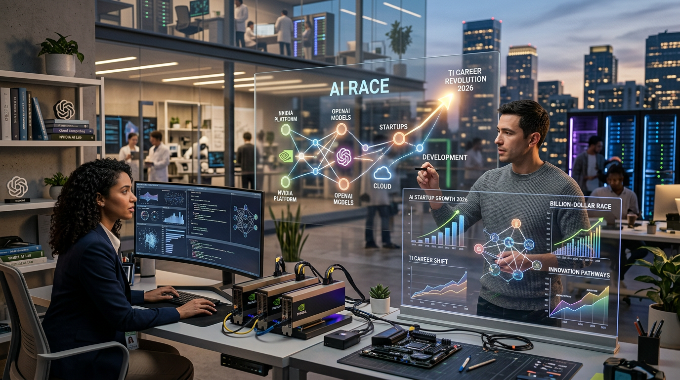 OpenAI, Nvidia e as AI Startups: a nova corrida bilionária que redefine a carrei | EuNerd
