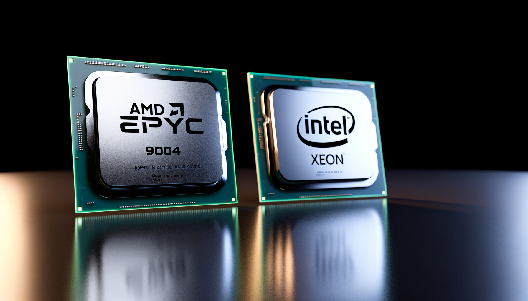 Comparativo AMD EPYC 9004 vs Intel Xeon 6 para datacenter em 2026