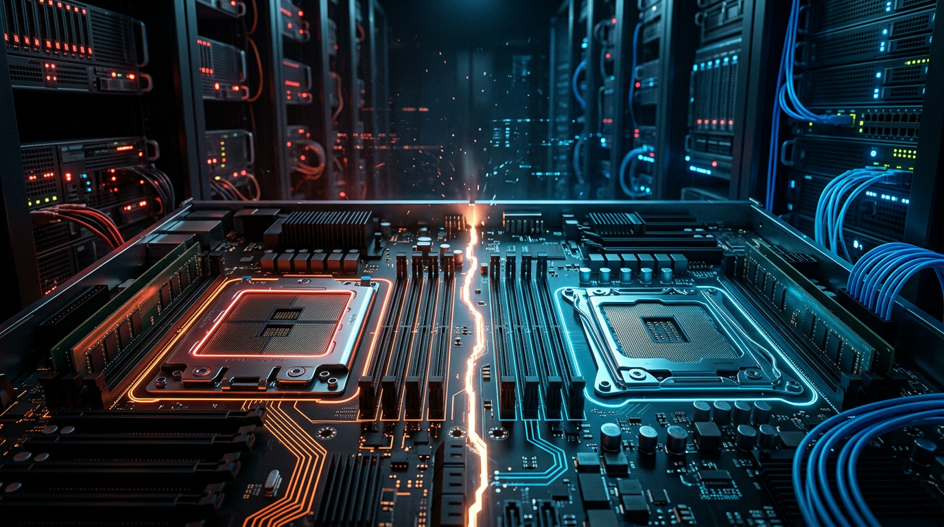 AMD EPYC 9005 vs Intel Xeon 6: qual processador domina servidores em 2026? | EuNerd