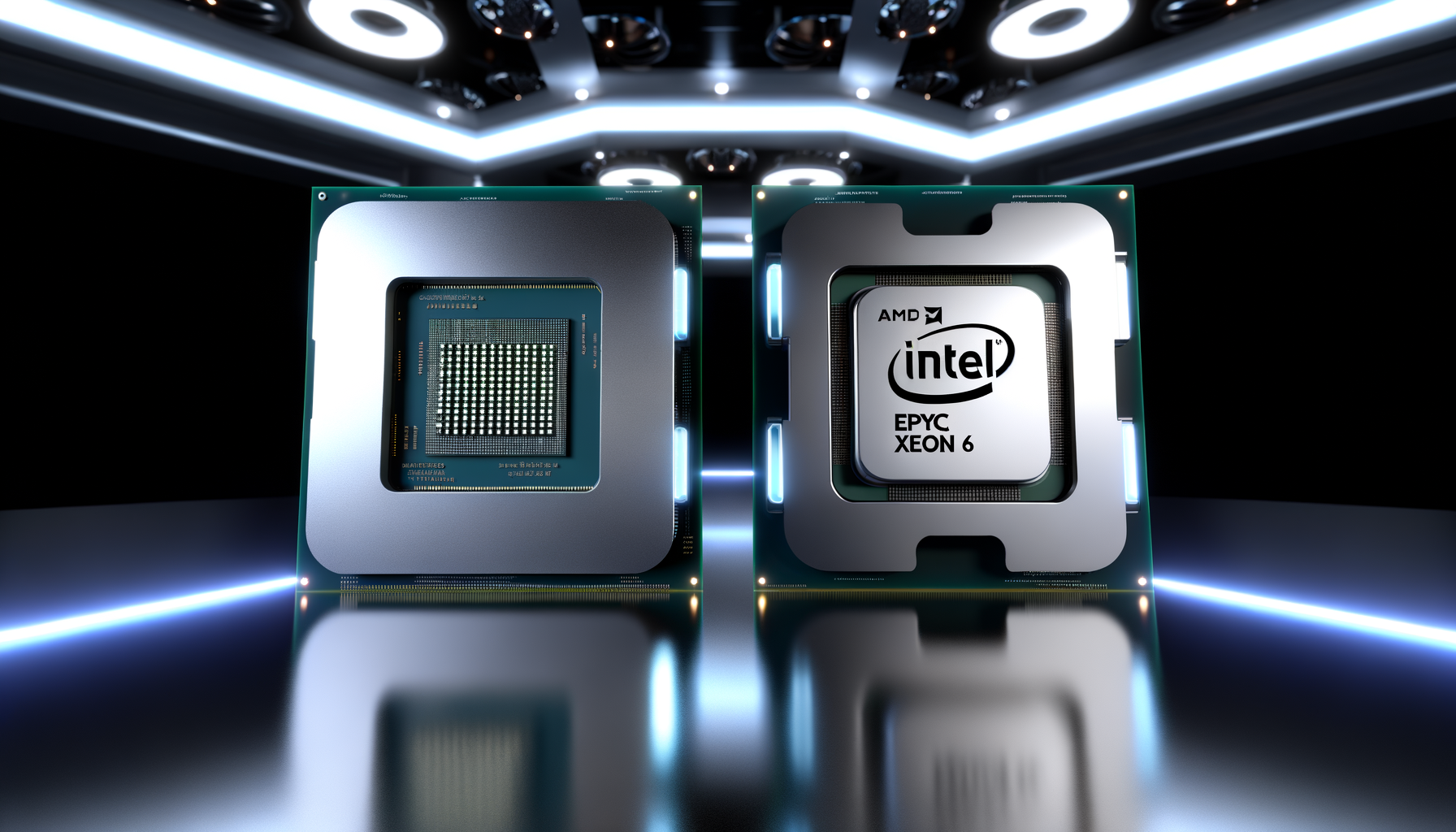 AMD EPYC 9754 vs Intel Xeon 6: qual CPU domina data centers em 2026? | EuNerd