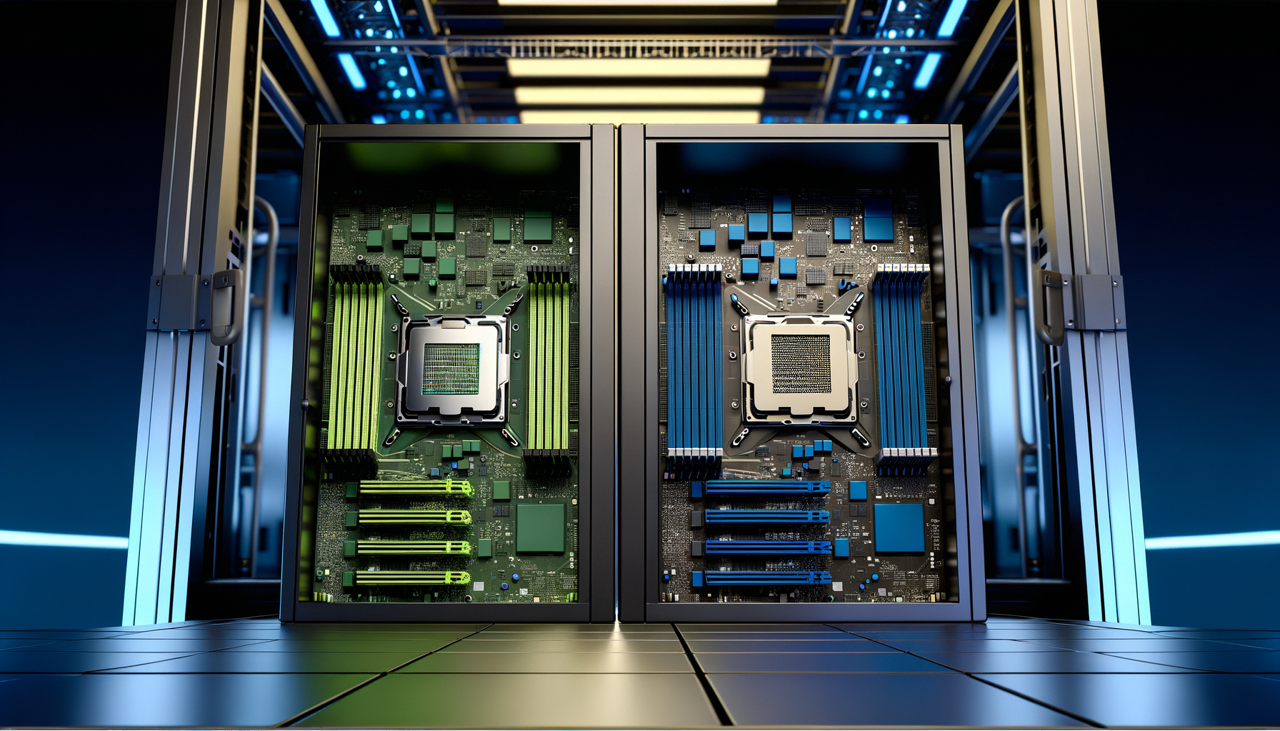 AMD EPYC 9755 vs Intel Xeon 6980P: qual CPU domina datacenters em 2026? | EuNerd