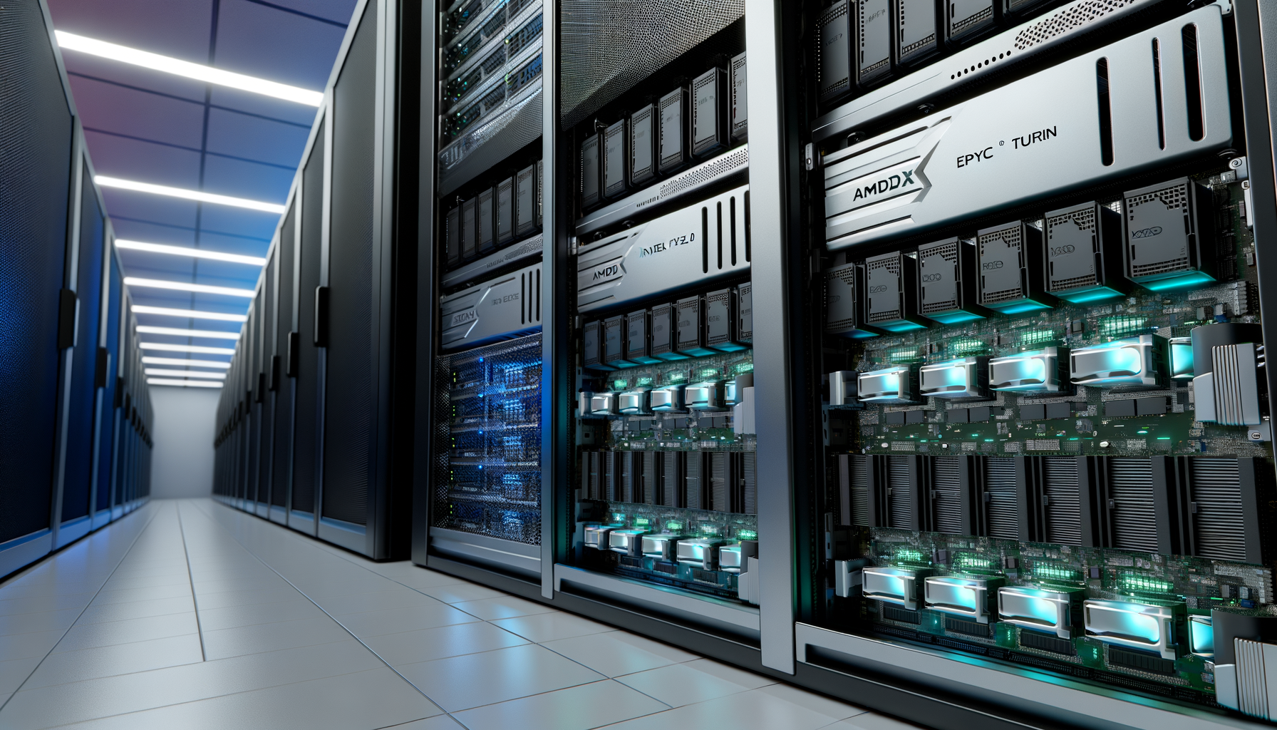 Servidores com CPUs AMD EPYC Turin e Intel Xeon 6: o novo padrão de Data Center  | EuNerd