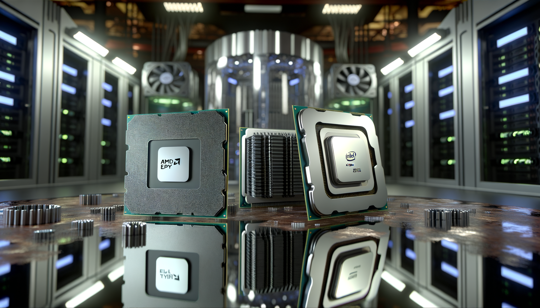 AMD EPYC Turin vs Intel Xeon 6: Qual CPU Escolher em 2026 para Data Centers e IA | EuNerd
