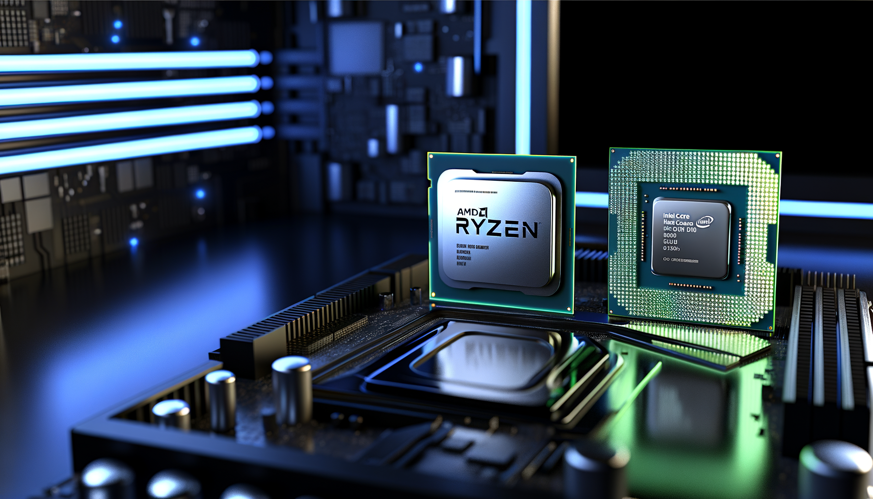 AMD Ryzen 9000 vs Intel Core Ultra 200: qual CPU escolher em 2026 para servidore | EuNerd