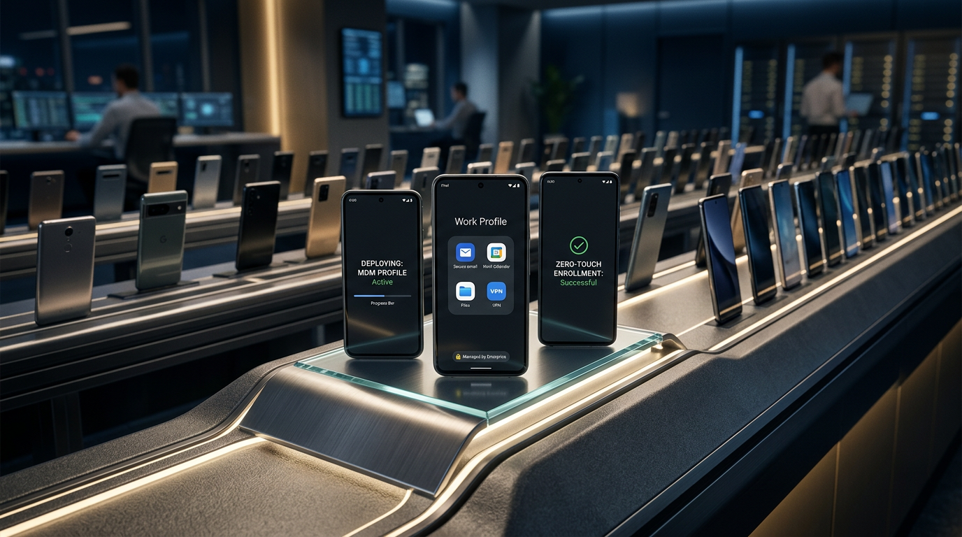 Android Enterprise 2026: como implantar MDM, Zero‑Touch e Work Profile em escala | EuNerd