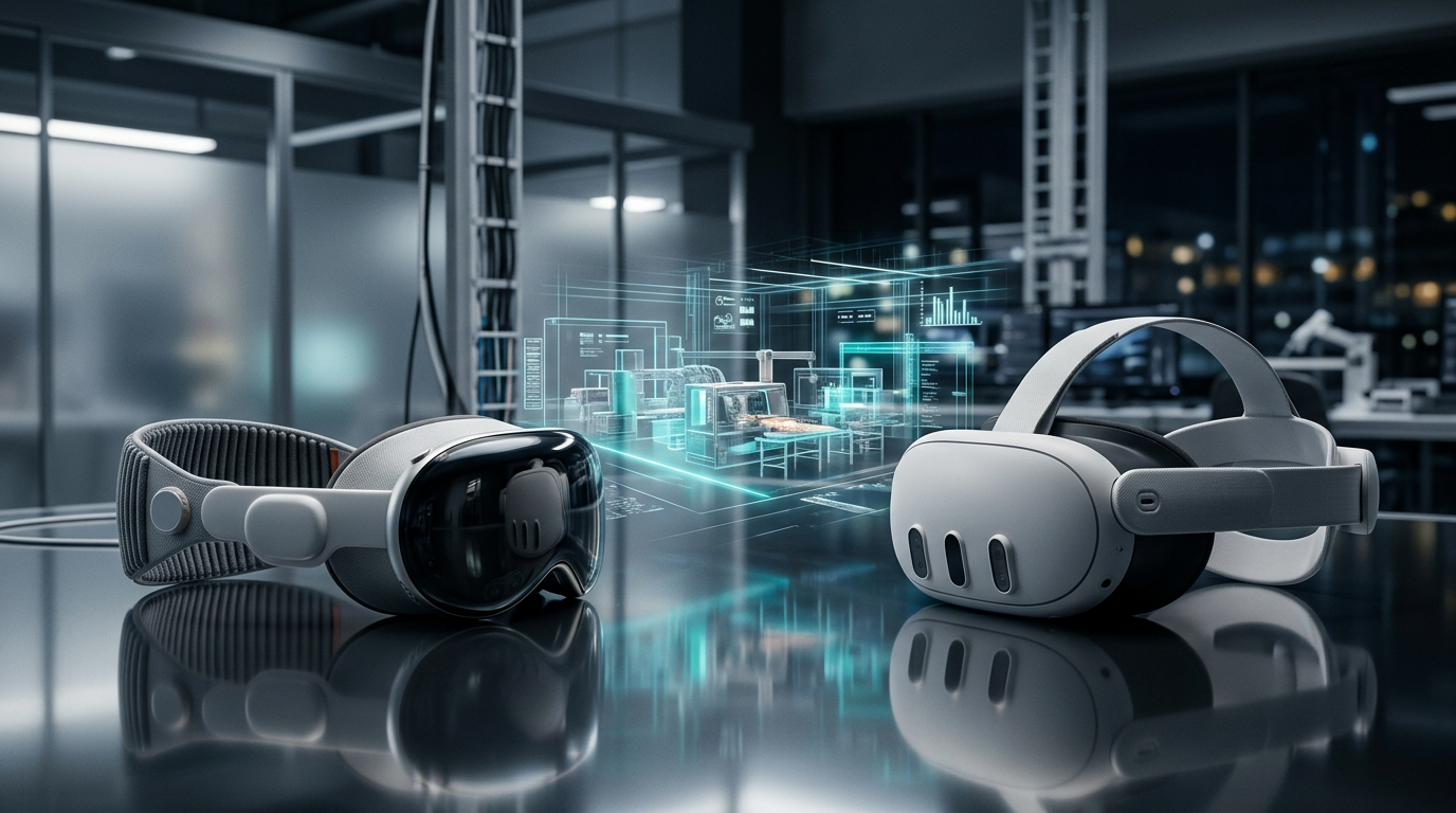 Apple Vision Pro 2 vs Meta Quest 3 em 2026: qual stack de XR escolher na TI corp | EuNerd