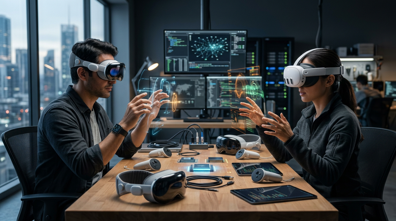 Apple Vision Pro vs Meta Quest 3 em 2026: qual plataforma XR vale para TI? | EuNerd