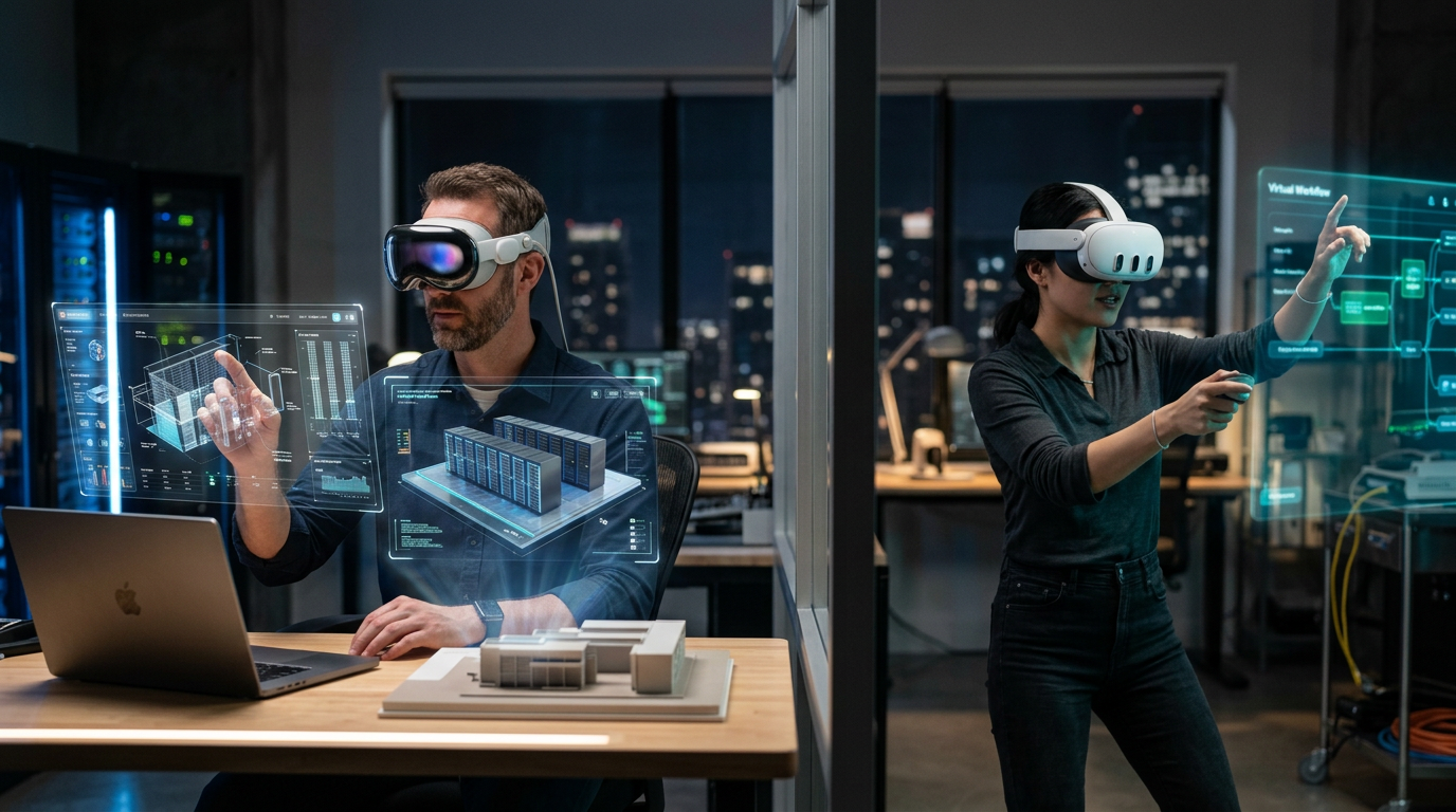 Apple Vision Pro vs Meta Quest 3 em 2026: Qual Plataforma XR Vale o Investimento | EuNerd