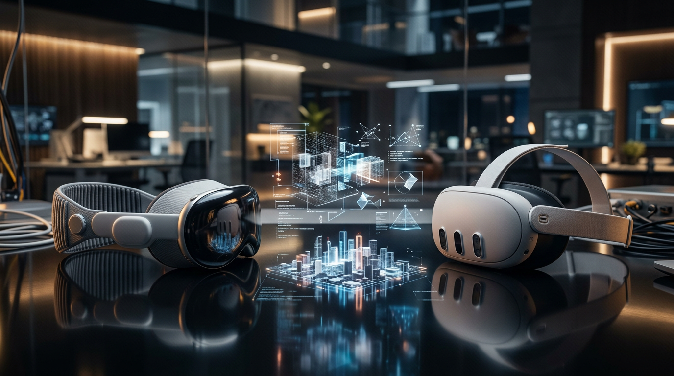 Apple Vision Pro vs Meta Quest 3 em 2026: qual plataforma XR vale para TI? | EuNerd
