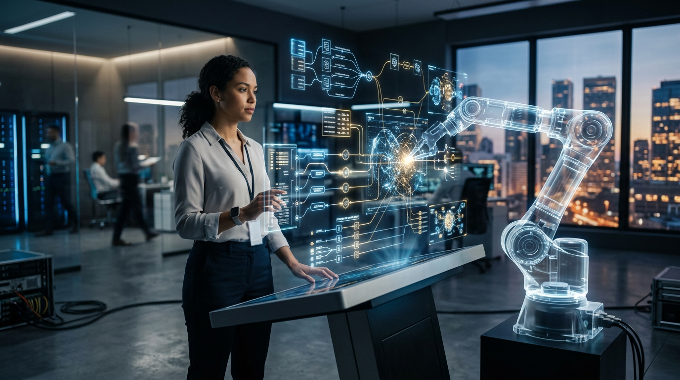 Automação e RPA com IA em 2026: o novo padrão corporativo que redefine a carreir | EuNerd