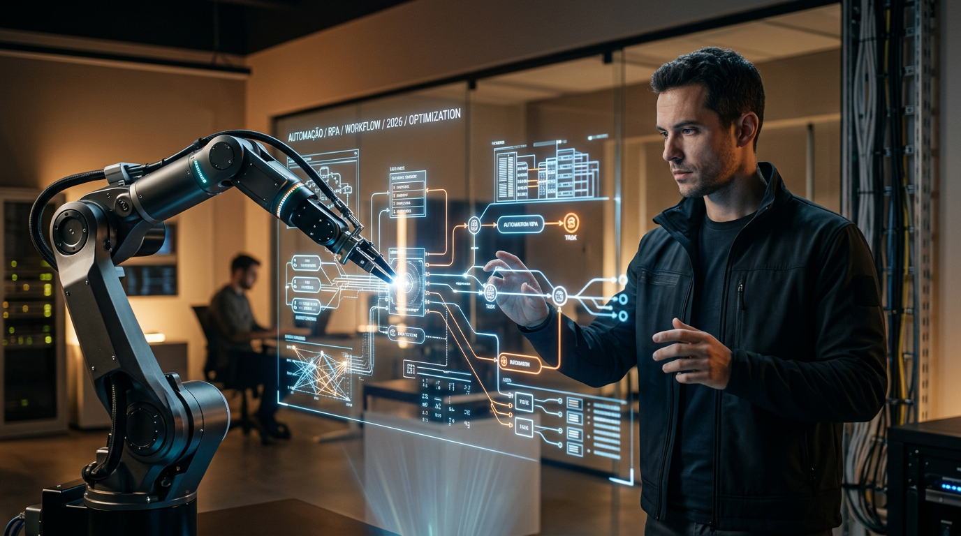 Automação e RPA em 2026: o que todo profissional de TI precisa dominar agora | EuNerd