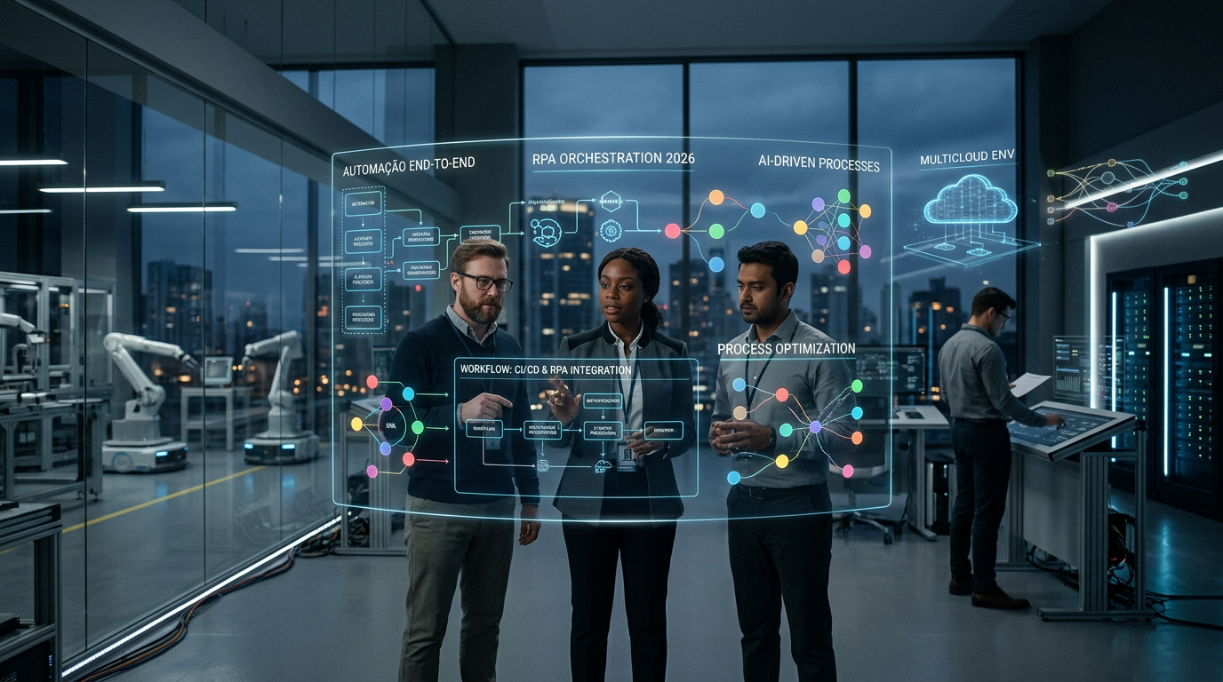 Automação e RPA em 2026: o novo padrão corporativo que redefine a carreira em TI | EuNerd