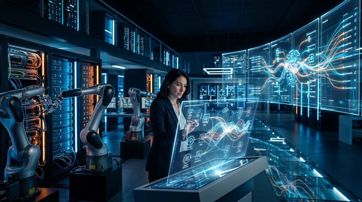 Automação e RPA em 2026: o novo padrão enterprise com IA generativa e orquestraç | EuNerd