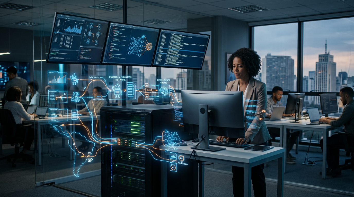 Automação e RPA com IA em 2026: Como Implementar Bots Empresariais Escaláveis no | EuNerd