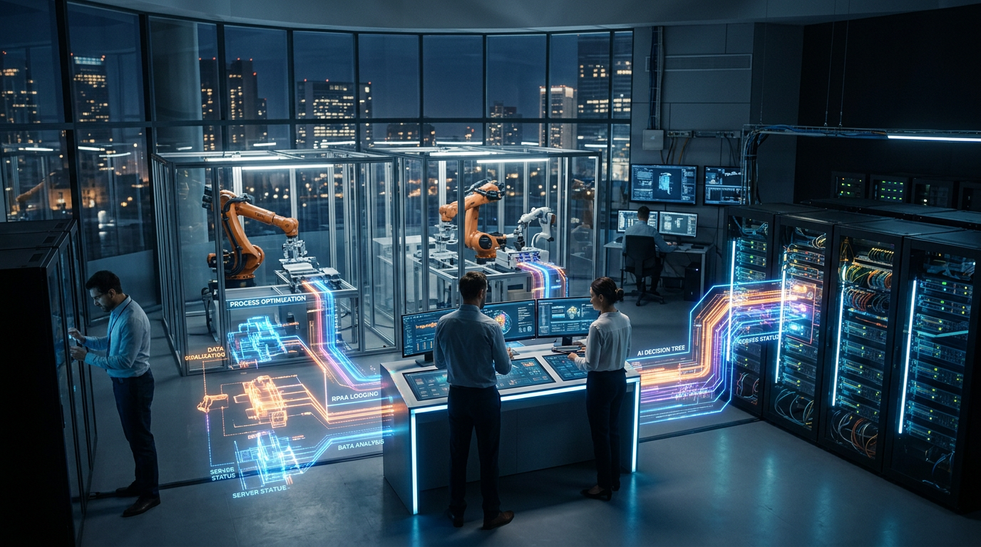 Automação e RPA com IA em 2026: Como Implementar do Zero em Produção | EuNerd