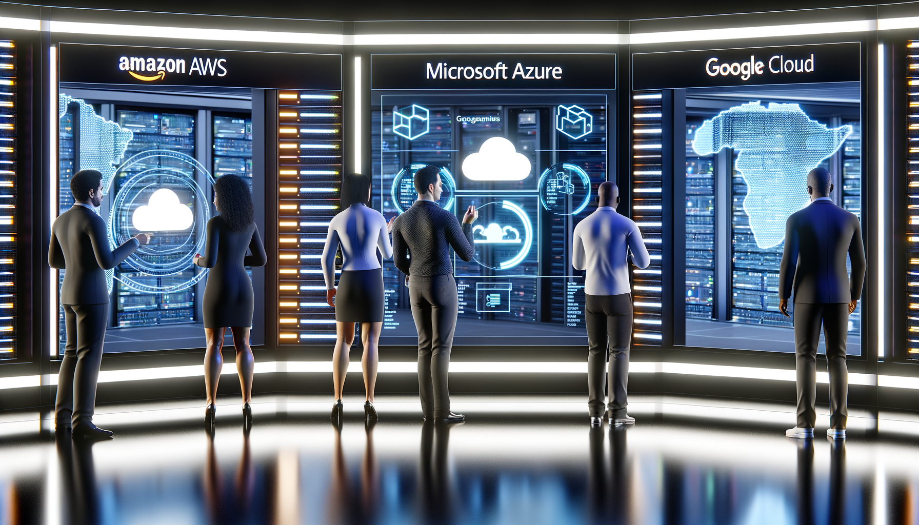 AWS, Azure e Google Cloud em 2026: o que mudou na arquitetura, custos e exigênci | EuNerd
