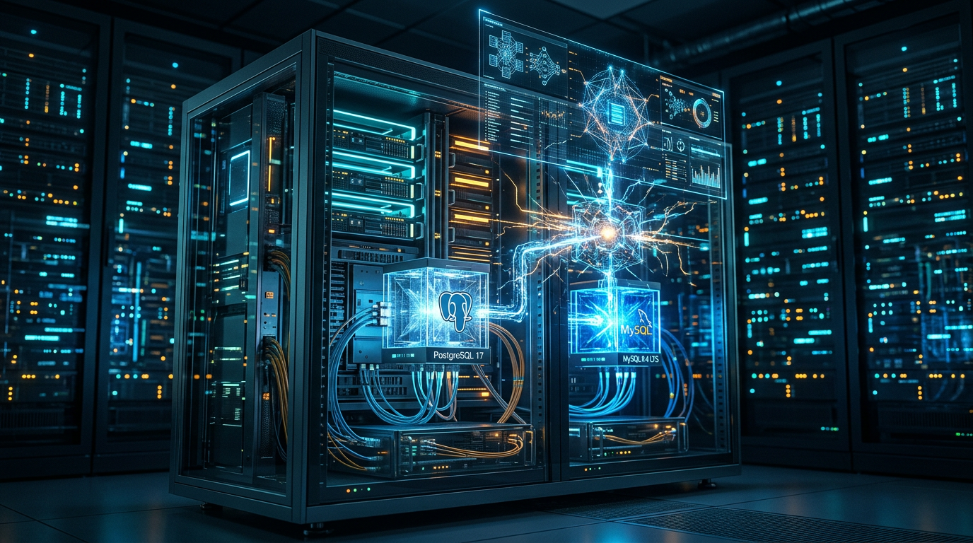 Banco de Dados em 2026: PostgreSQL 17, MySQL 8.4 LTS e a Guerra por Performance  | EuNerd
