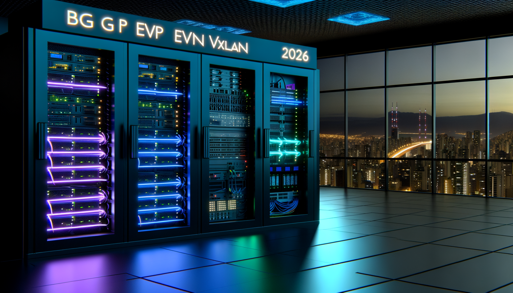 BGP EVPN VXLAN no Brasil em 2026: Implementação Profissional em Data Centers e N | EuNerd