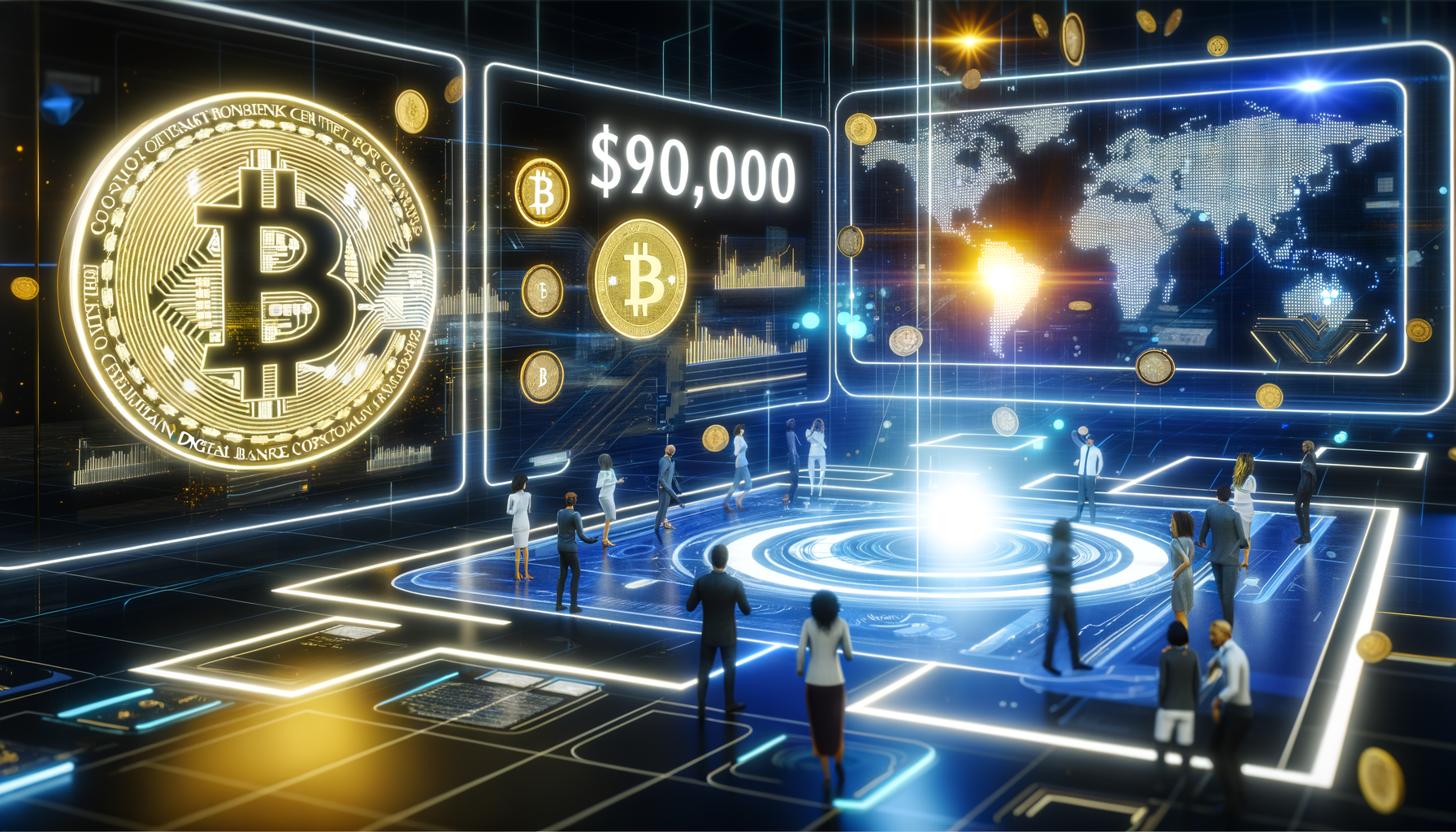 Bitcoin acima de US$ 90 mil e CBDCs em produção: o novo mapa cripto que todo pro | EuNerd