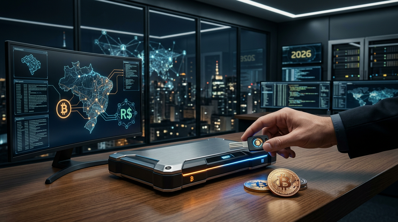 Bitcoin e Stablecoins no Brasil em 2026: Como Integrar, Custodiar e Operar com S | EuNerd