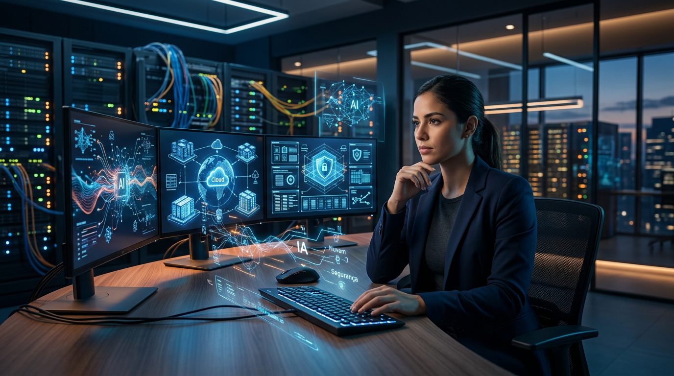 Carreira em TI em 2026: Como se Posicionar para IA, Cloud e Segurança Agora | EuNerd