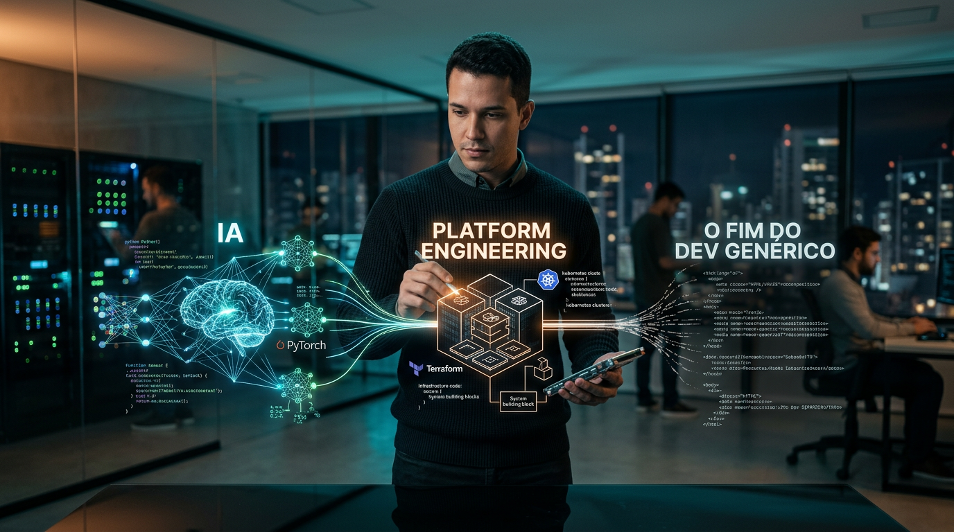 Carreira em TI em 2026: IA, Platform Engineering e o Fim do Dev Genérico | EuNerd