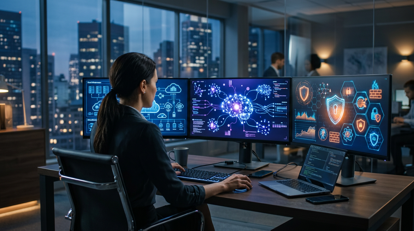 Carreira em TI em 2026: Como Se Posicionar para IA, Cloud e Cibersegurança Agora | EuNerd