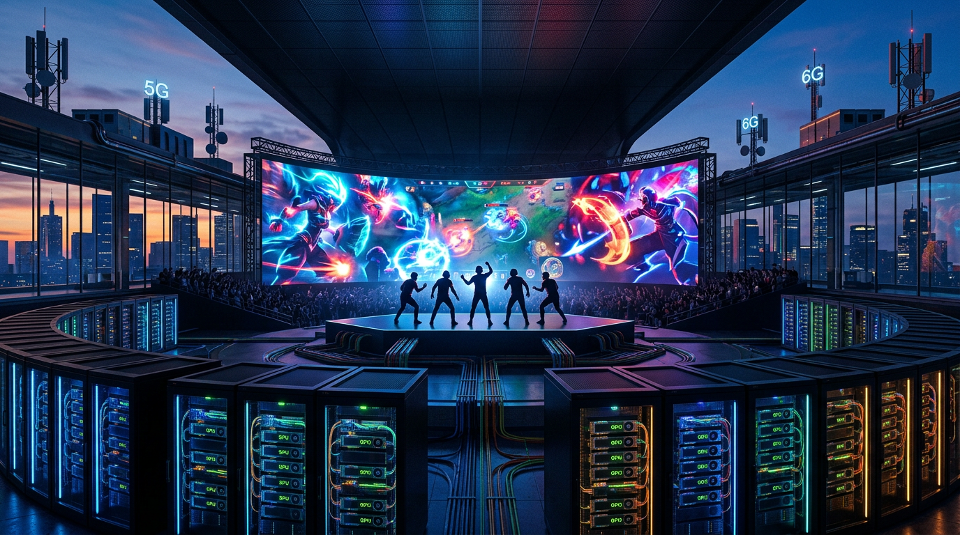 Cloud Gaming e Esports 2026: A Nova Infraestrutura Crítica da TI | EuNerd