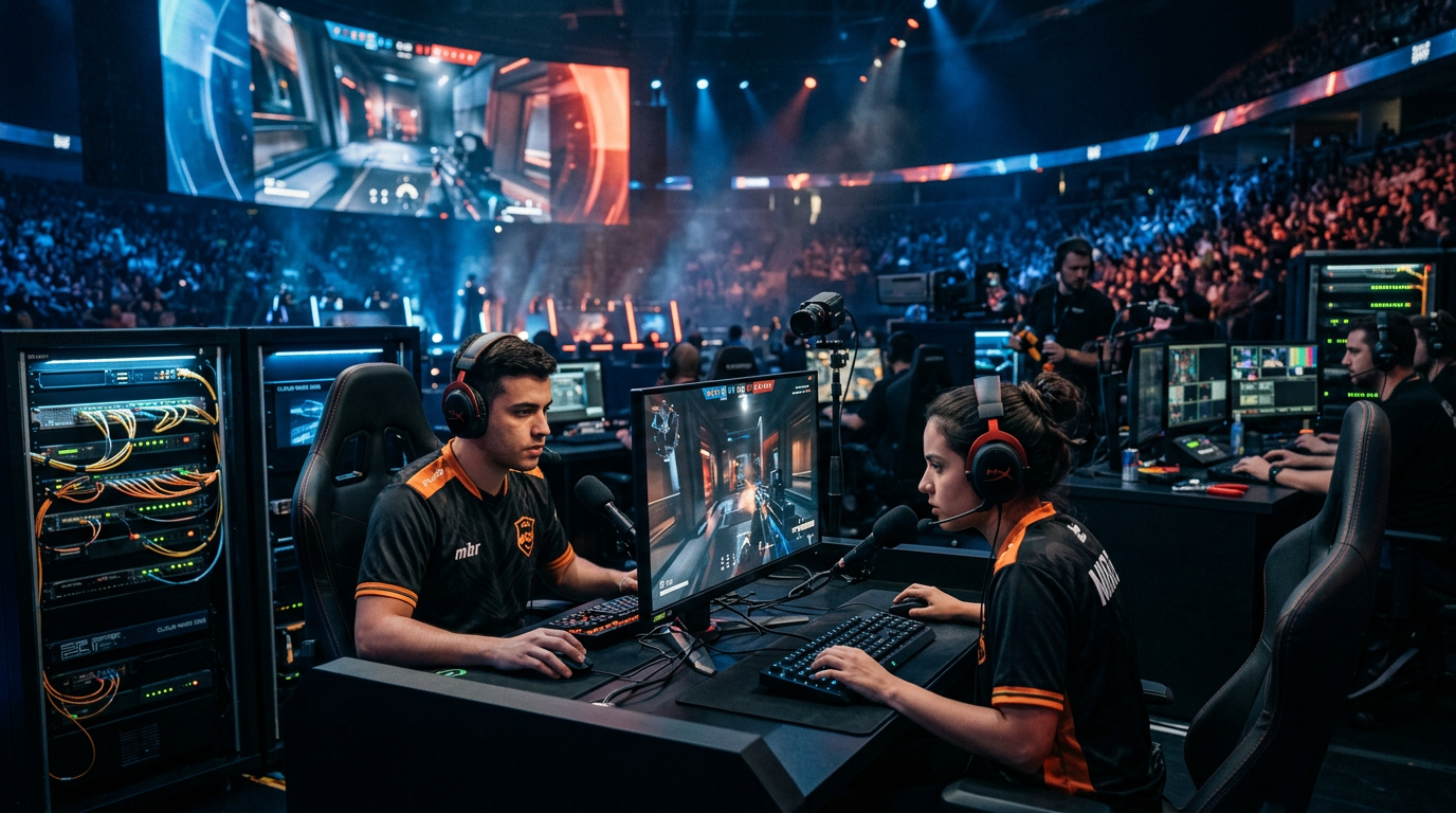 Cloud Gaming e Esports 2026: Infraestrutura, Latência e IA Decidem o Jogo | EuNerd