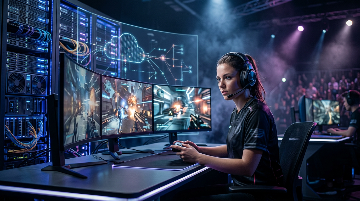 Cloud Gaming e Esports em 2026: A Nova Fronteira de Infraestrutura que Todo Prof | EuNerd