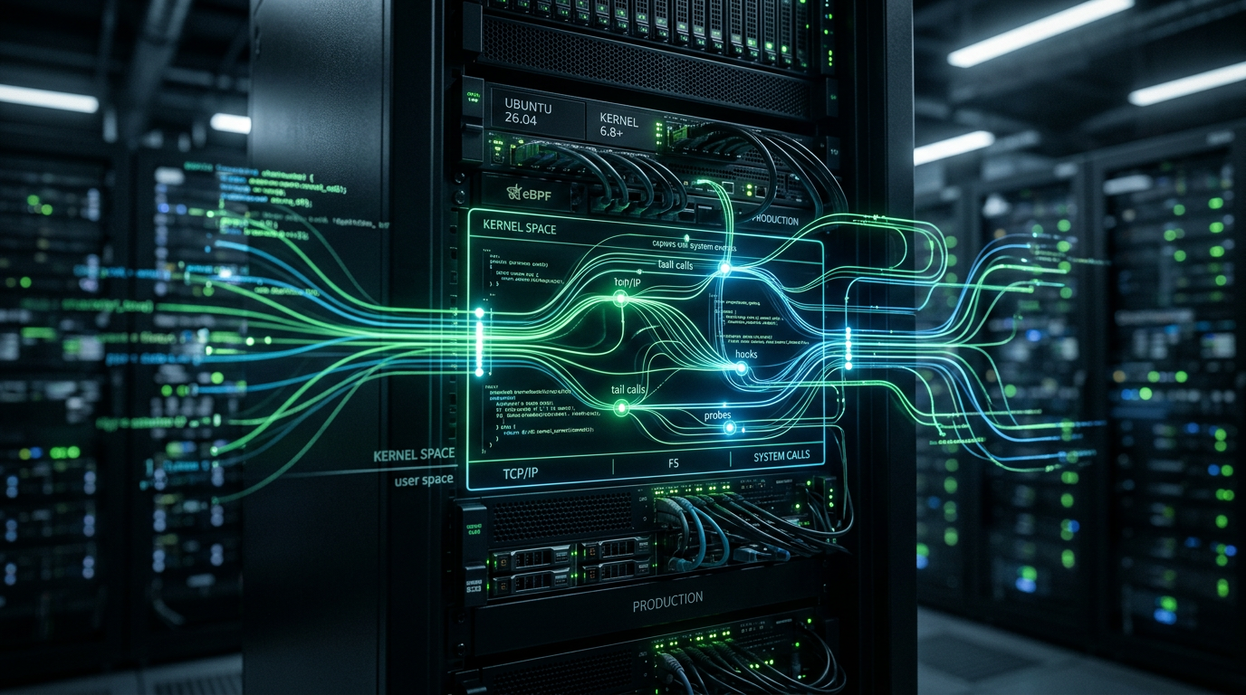 Como Habilitar e Operar eBPF no Linux 6.8+ em Produção em 2026 | EuNerd