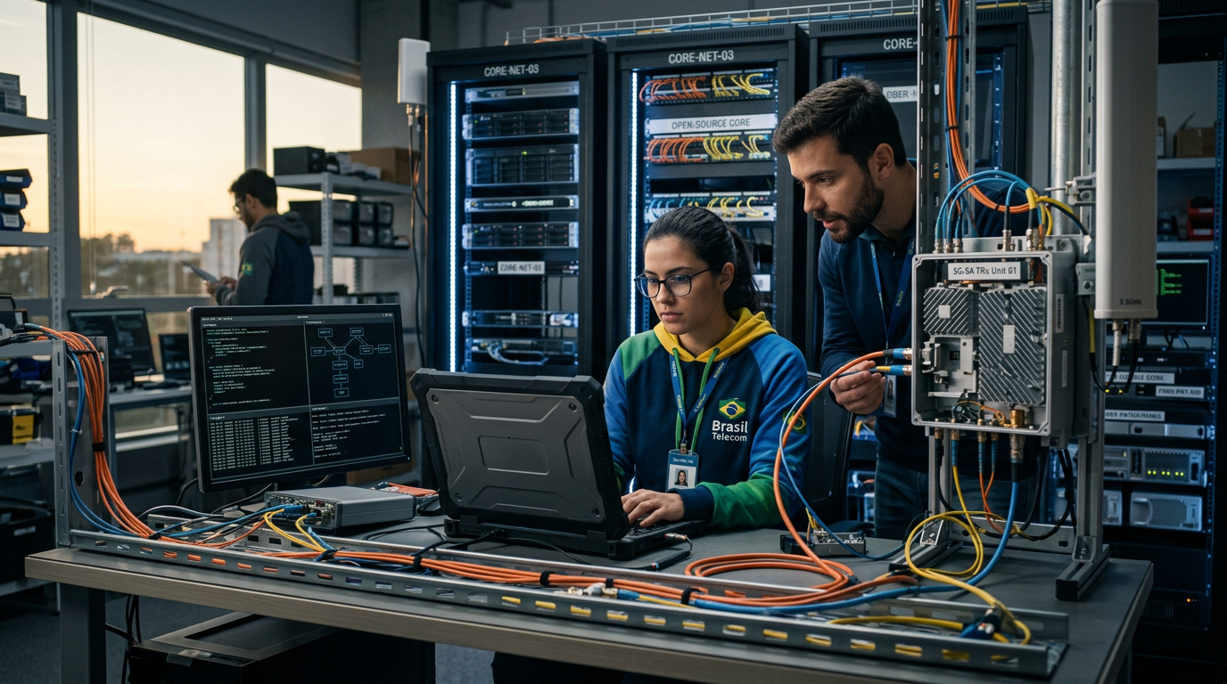 Como Implementar 5G Standalone com Core Open Source em 2026 no Brasil | EuNerd