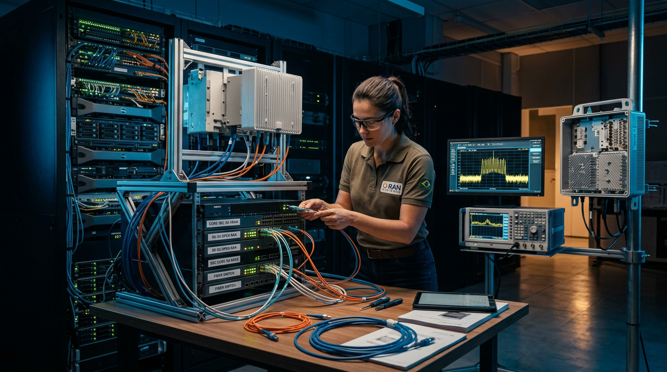 Como Implementar 5G Standalone com Open RAN e Core 5GC em 2026 no Brasil | EuNerd
