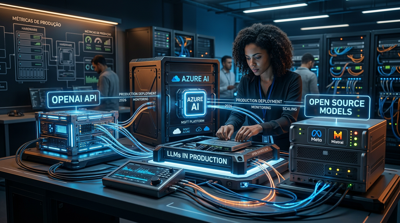Como Implementar LLMs em Produção com OpenAI, Azure e Modelos Open Source em 202 | EuNerd