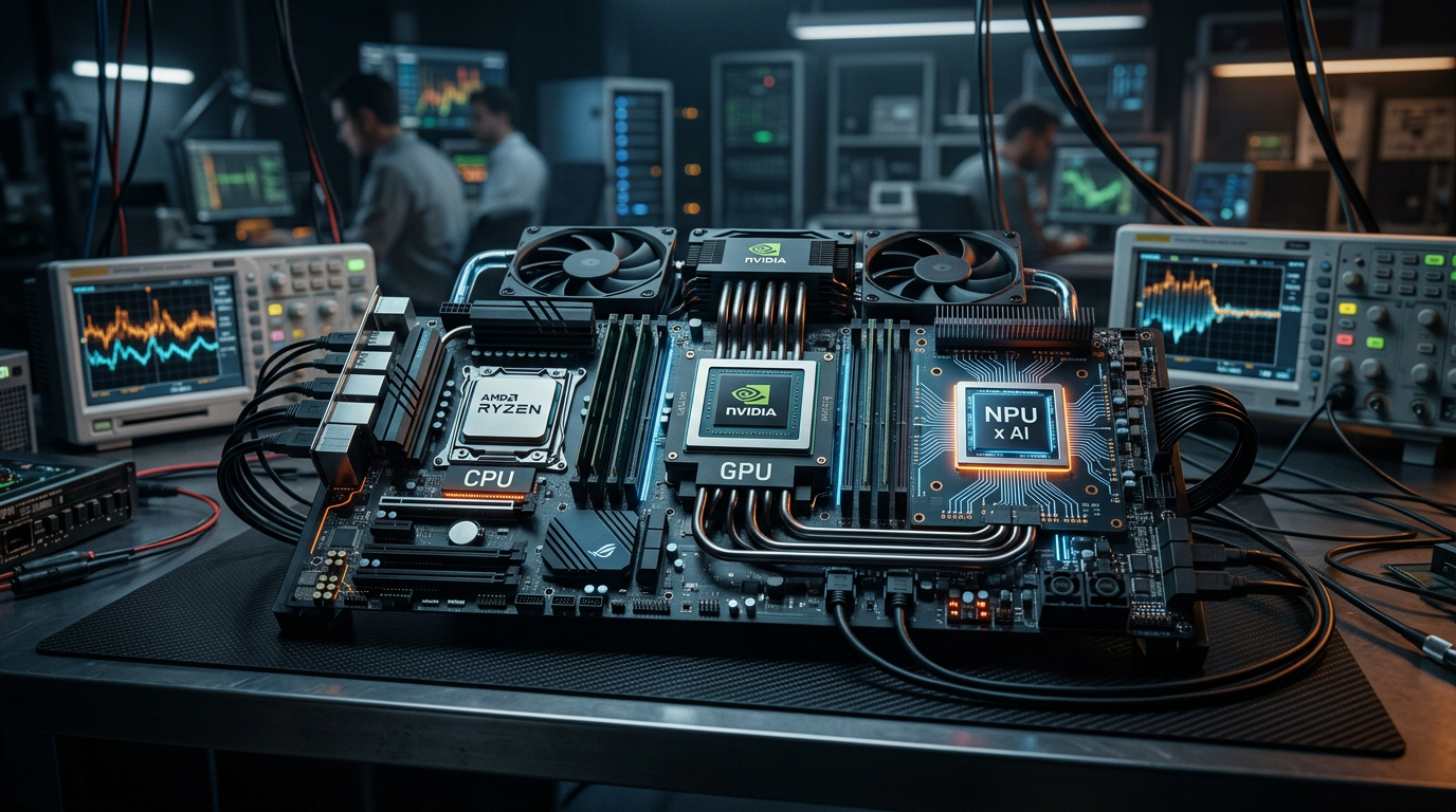 CPUs x GPUs x NPUs em 2026: os benchmarks que definem sua carreira agora | EuNerd