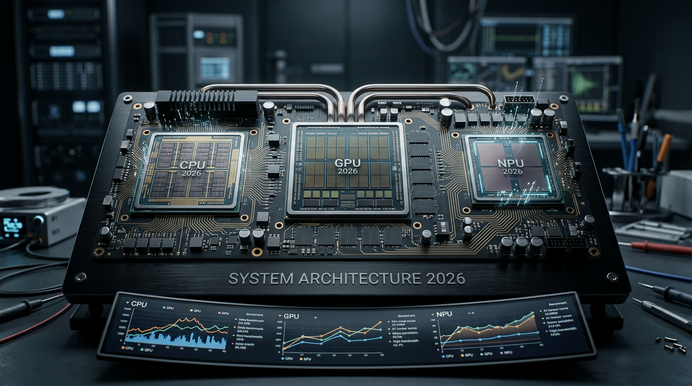CPUs x GPUs x NPUs em 2026: os benchmarks que vão definir sua arquitetura nos pr | EuNerd