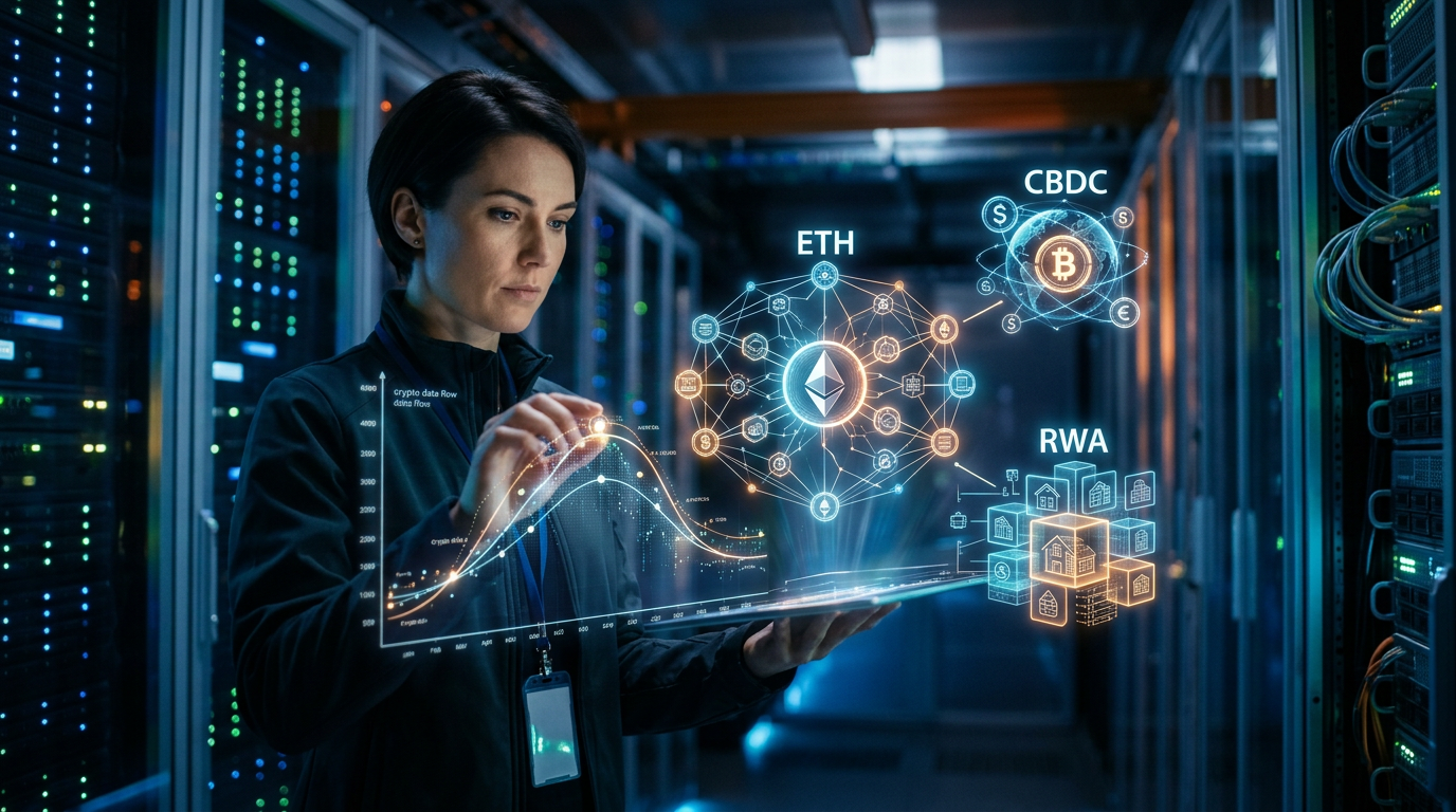 Cripto em 2026: Ethereum, CBDC e RWA redefinem a carreira de TI | EuNerd