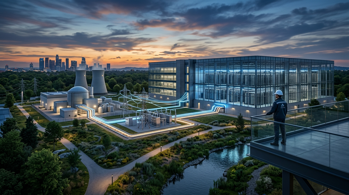 Data centers nucleares e IA: o novo eixo crítico da energia para TI em 2026 | EuNerd