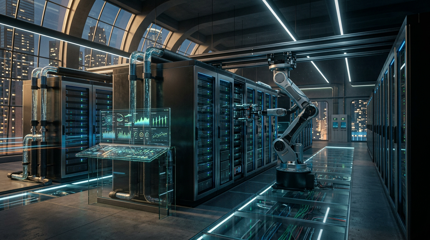Data Centers Sustentáveis 2026: Como Reduzir 40% do Consumo Energético com Autom | EuNerd