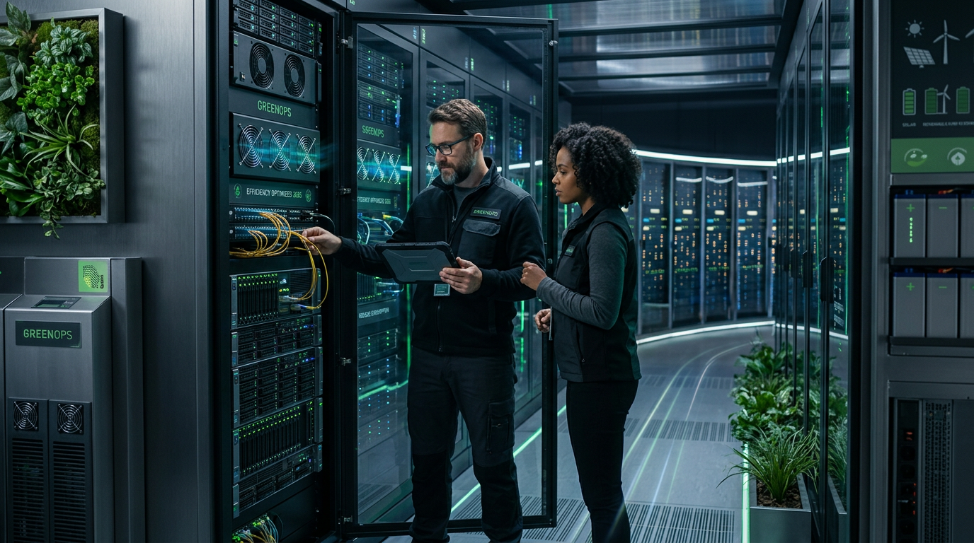 Data Centers Sustentáveis 2026: Como Implementar GreenOps e Reduzir 30% do Consu | EuNerd