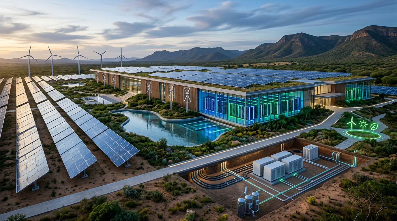 Data Centers Sustentáveis 2026: O Novo Padrão Energético que Todo Profissional d | EuNerd