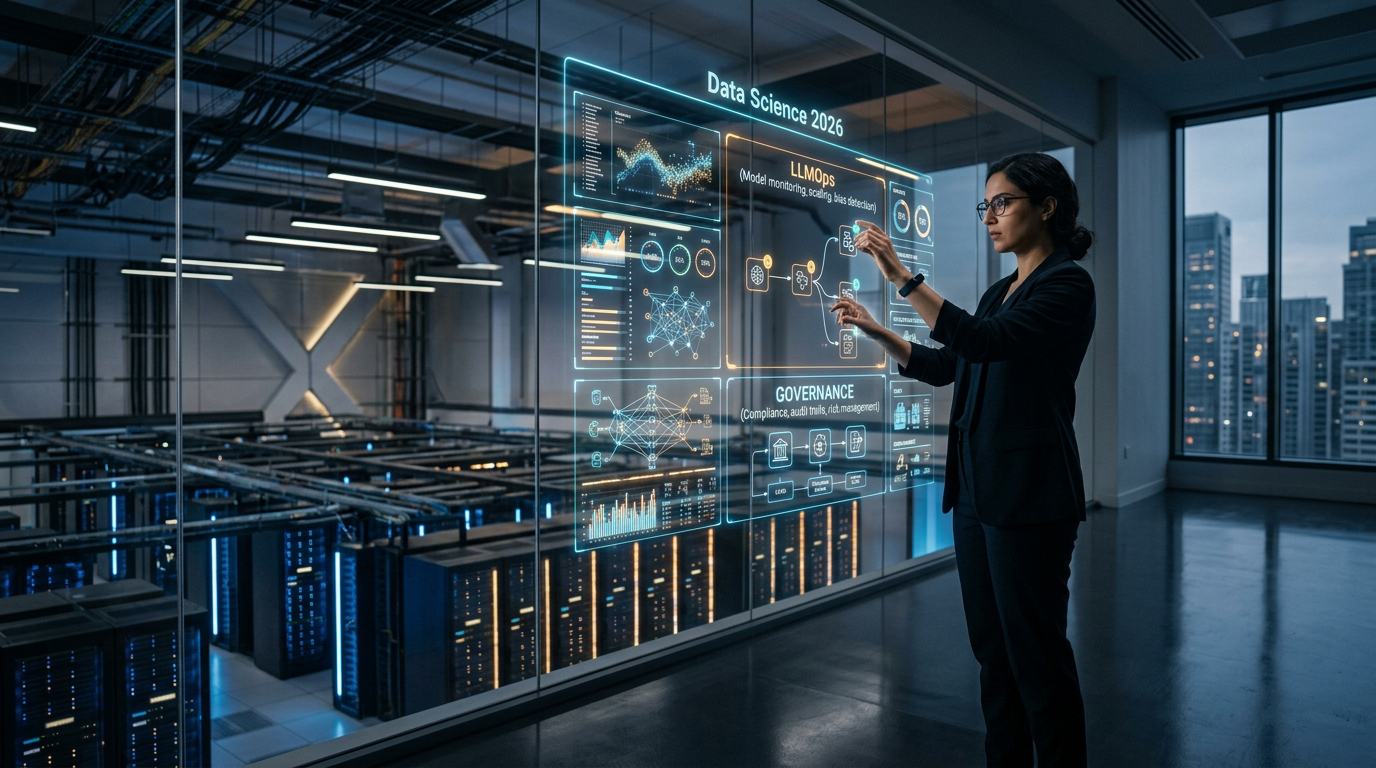 Data Science em 2026: arquitetura moderna, LLMOps e governança sob pressão regul | EuNerd