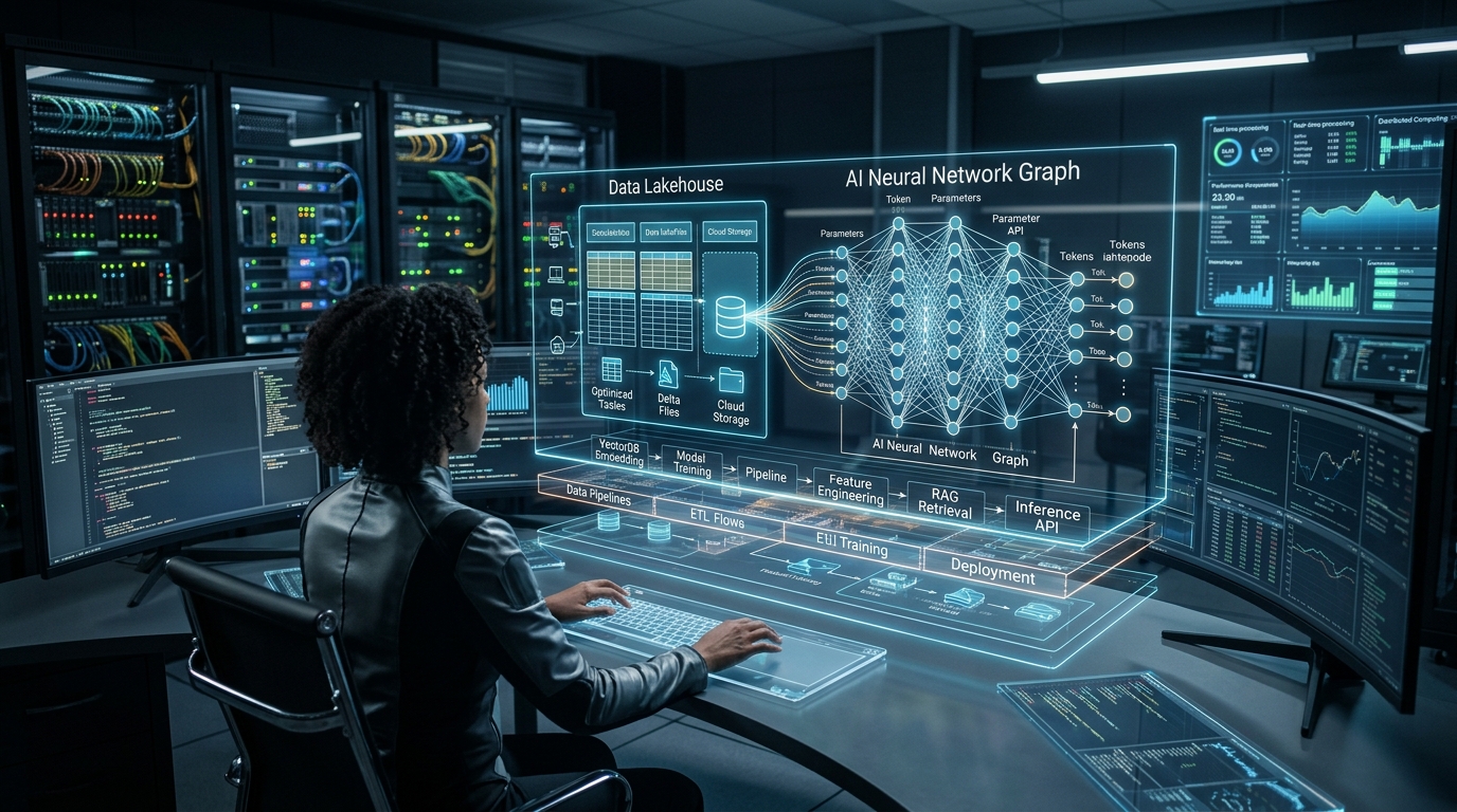 Data Science com LLMs e Lakehouse em 2026: Guia Prático para Produção | EuNerd