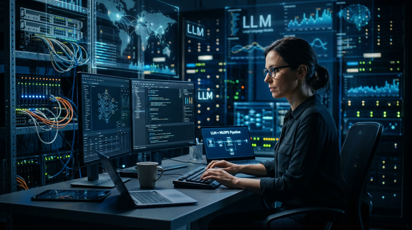 Data Science com LLMs e MLOps em 2026: Guia Prático para Produção | EuNerd
