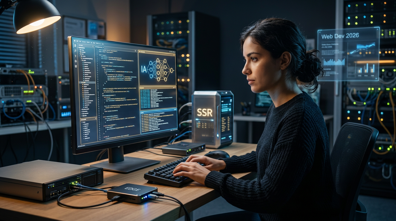 Desenvolvimento Web em 2026: IA, Edge e SSR redefinem o padrão | EuNerd